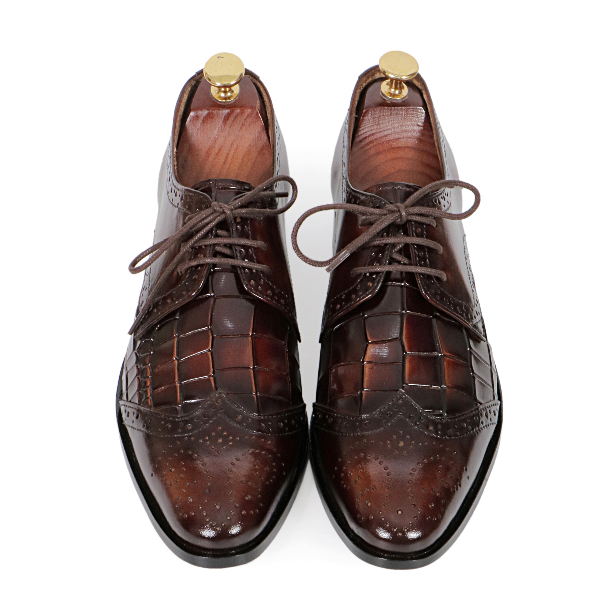 Derby CRX Patina - Premium SHOES from ROYAL STEP - Just Rs.9000! Shop now at ROYAL STEP