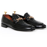 L.V Ajgr Blk - Premium Shoes from royalstepshops - Just Rs.9000! Shop now at ROYAL STEP