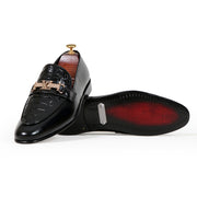 L.V Ajgr Blk - Premium Shoes from royalstepshops - Just Rs.9000! Shop now at ROYAL STEP
