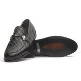 Texture Doted Black - Premium shoes from royalstepshops - Just Rs.9000! Shop now at ROYAL STEP