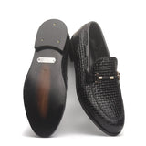 Texture Doted Black - Premium shoes from royalstepshops - Just Rs.9000! Shop now at ROYAL STEP