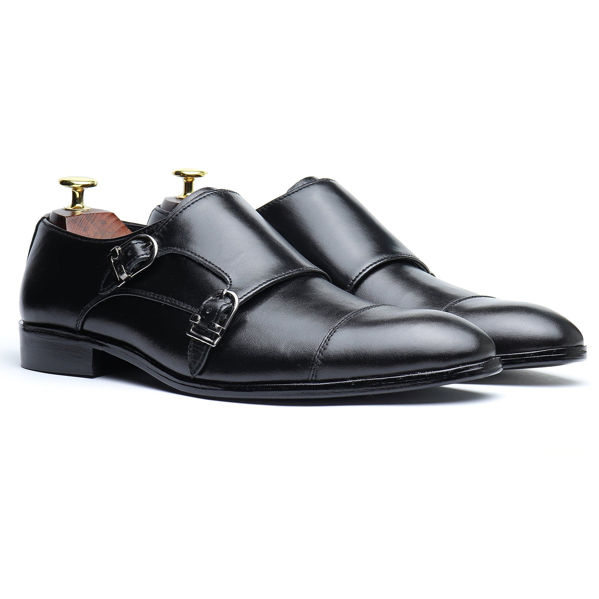 Double Monk Straps - Premium Shoes from royalstepshops - Just Rs.9000! Shop now at ROYAL STEP