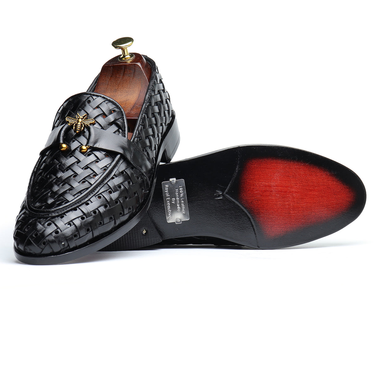 Royal Ring Knitting Black - Premium Shoes from royalstepshops - Just Rs.9000! Shop now at ROYAL STEP