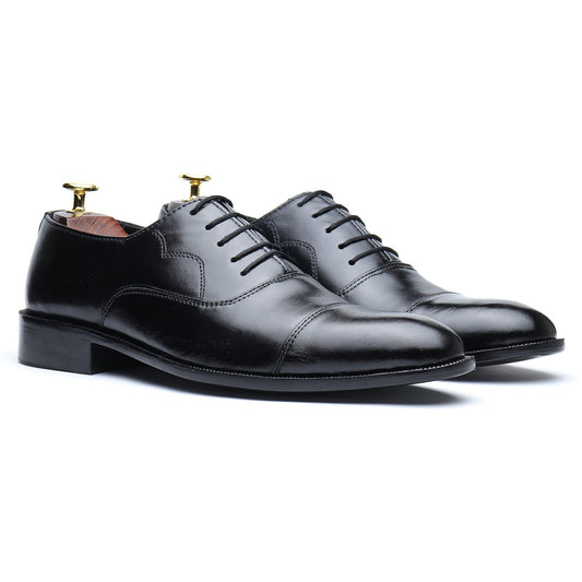 Traditional Oxford Black - Premium Shoes from royalstepshops - Just Rs.9000! Shop now at ROYAL STEP