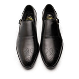 Single Monk Punch Black - Premium Shoes from royalstepshops - Just Rs.8400! Shop now at ROYAL STEP