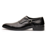 Single Monk Punch Black - Premium Shoes from royalstepshops - Just Rs.8400! Shop now at ROYAL STEP