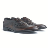 Brogue Crx Patina - Premium SHOES from ROYAL STEP - Just Rs.7500! Shop now at ROYAL STEP