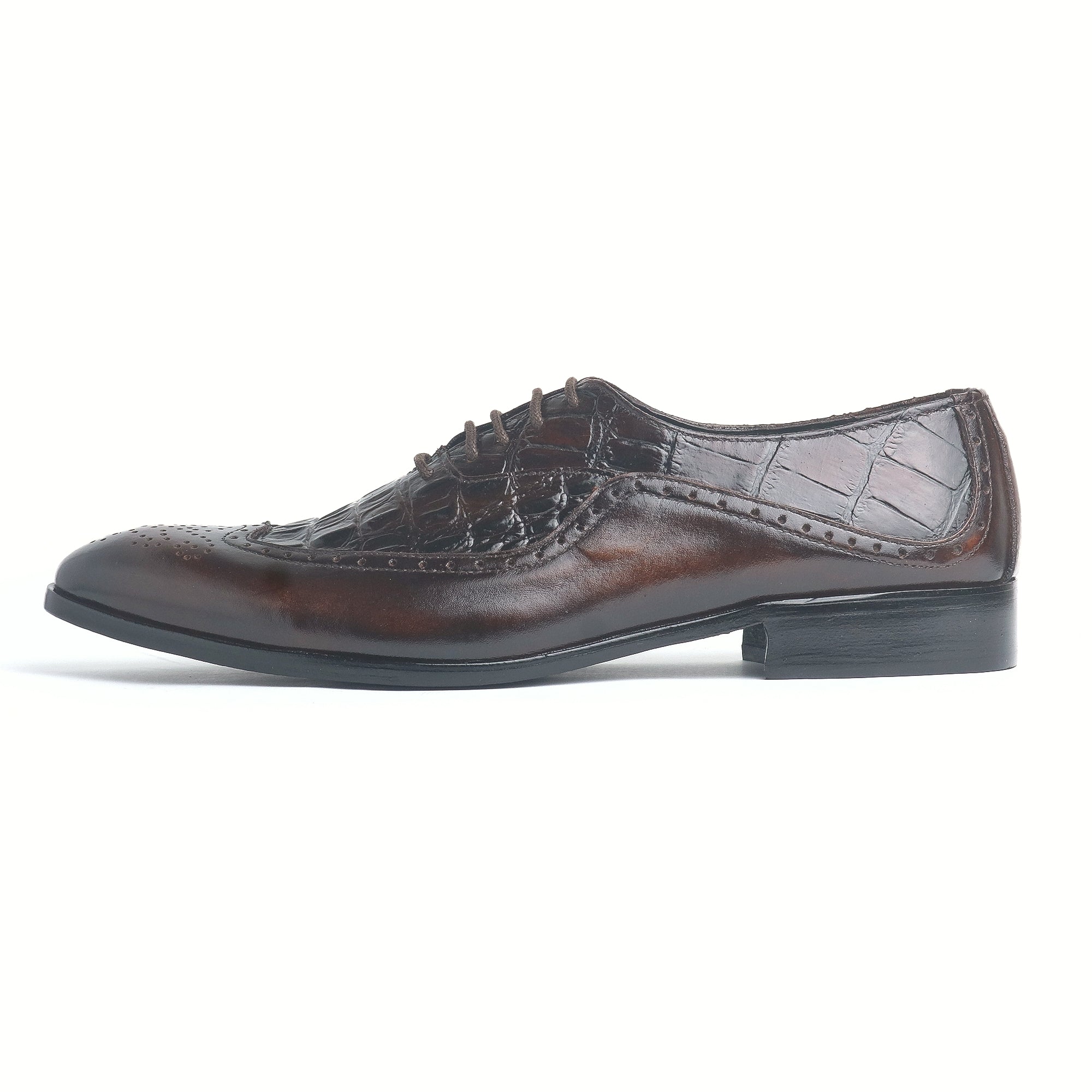 Brogue Crx Patina - Premium SHOES from ROYAL STEP - Just Rs.7500! Shop now at ROYAL STEP