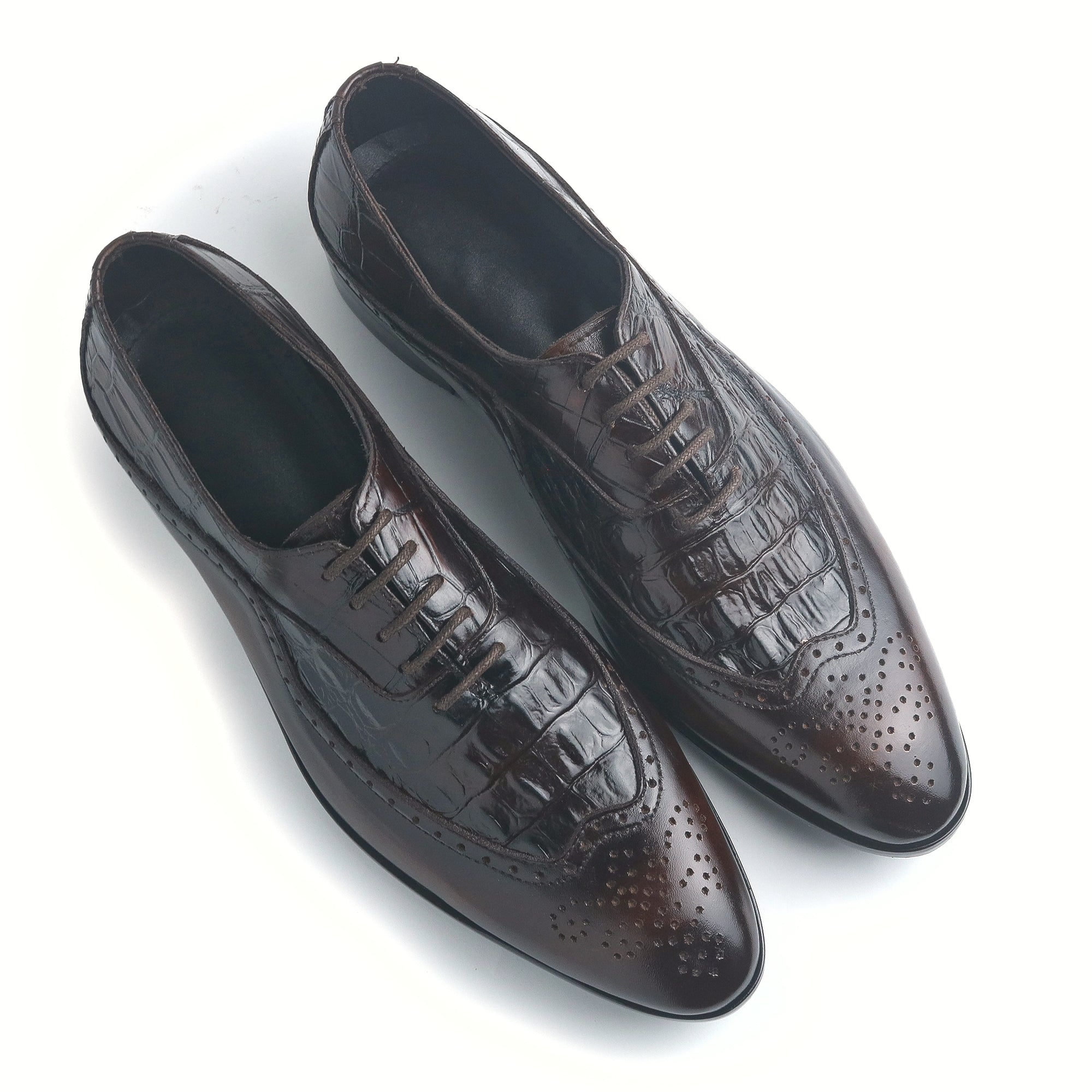 Brogue Crx Patina - Premium SHOES from ROYAL STEP - Just Rs.7500! Shop now at ROYAL STEP