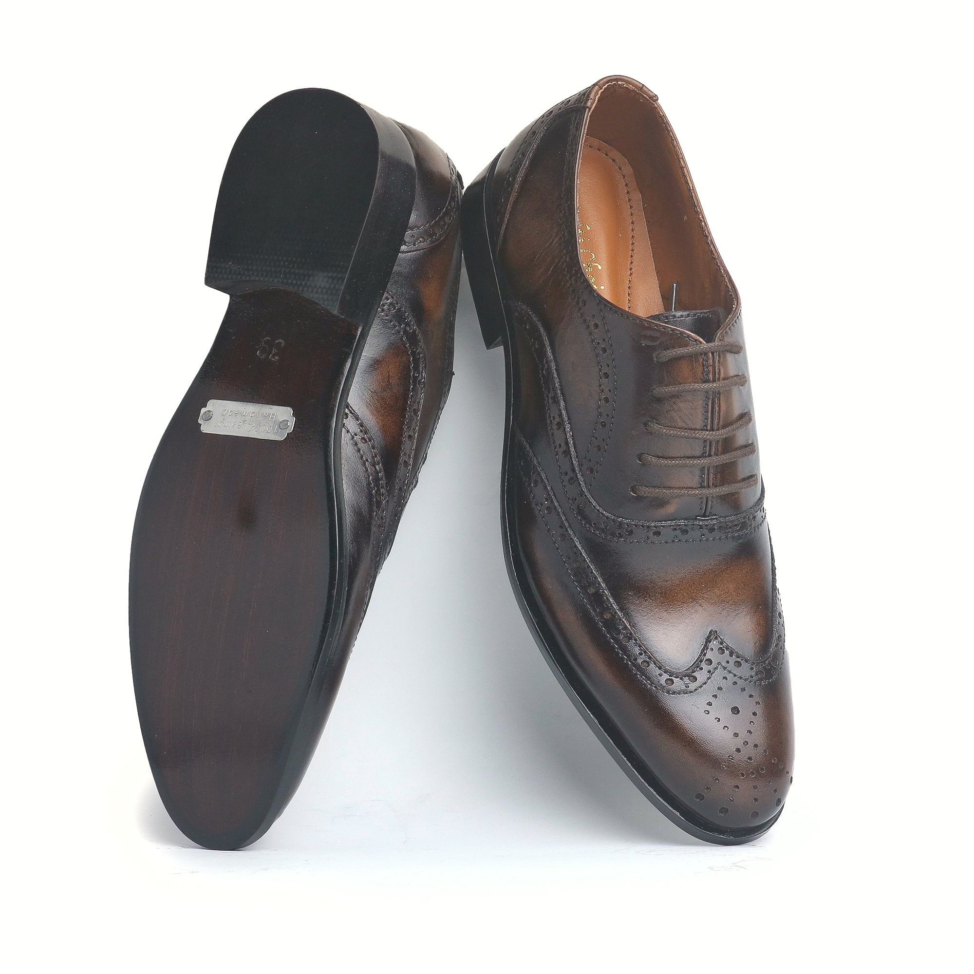 Patina Brogue - Premium SHOES from ROYAL STEP - Just Rs.7500! Shop now at ROYAL STEP