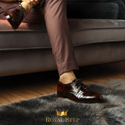 Derby CRX Patina - Premium SHOES from ROYAL STEP - Just Rs.9000! Shop now at ROYAL STEP