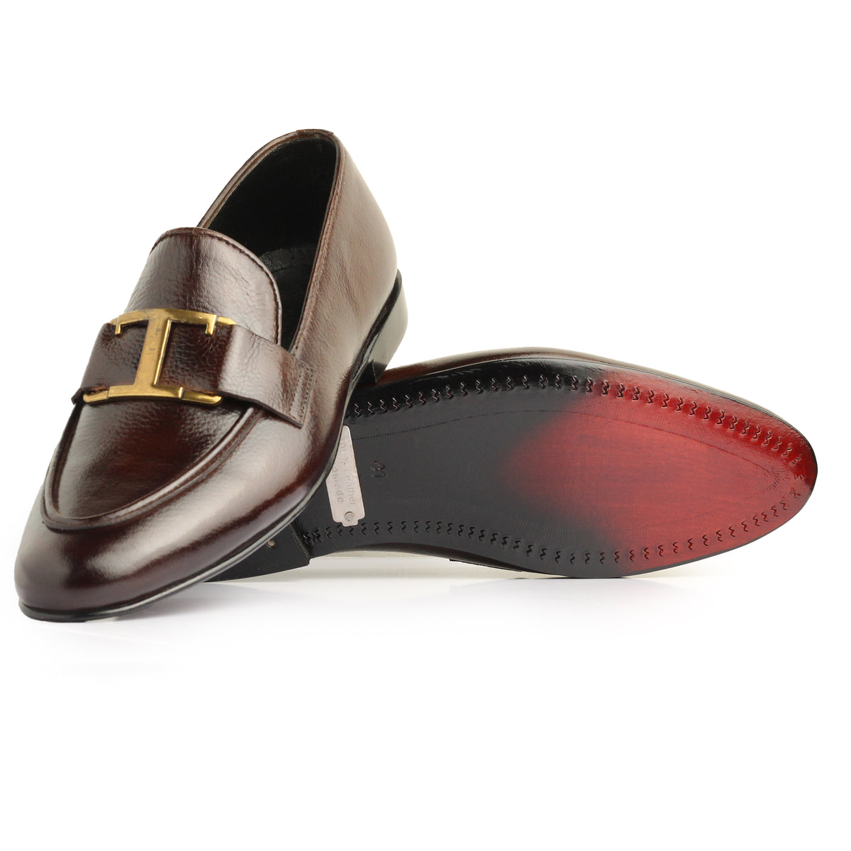 Mild Gold Brown - Premium Shoes from royalstepshops - Just Rs.9000! Shop now at ROYAL STEP