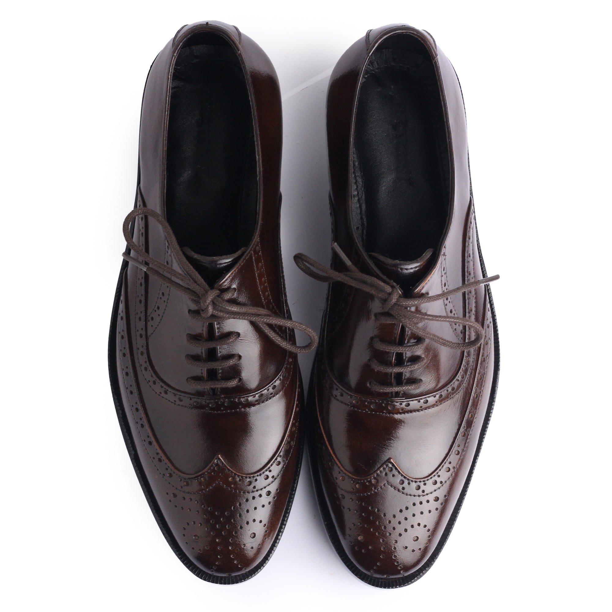 Wing Tip Brogue - Premium SHOES from ROYAL STEP - Just Rs.9000! Shop now at ROYAL STEP