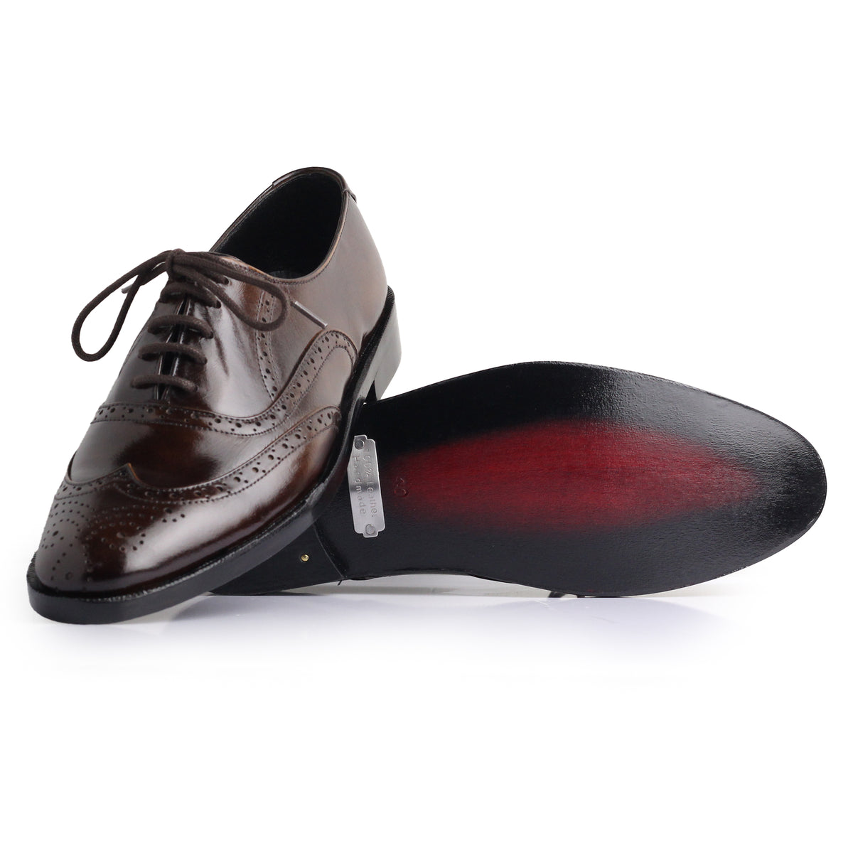 Wing Tip Brogue - Premium SHOES from ROYAL STEP - Just Rs.9000! Shop now at ROYAL STEP