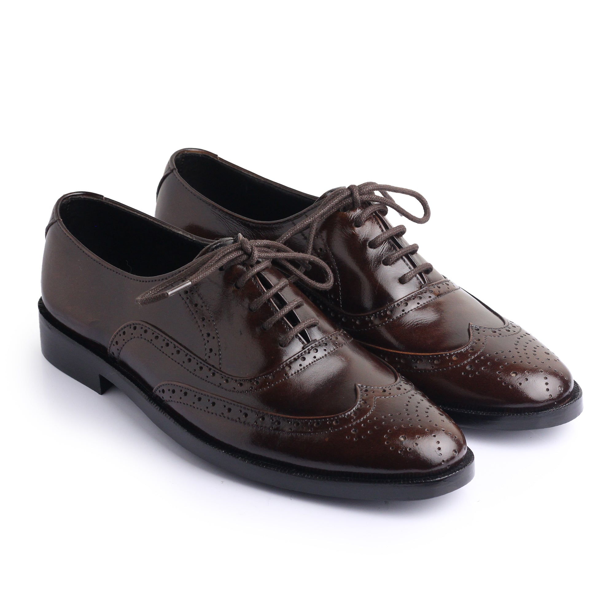 Wing Tip Brogue - Premium SHOES from ROYAL STEP - Just Rs.9000! Shop now at ROYAL STEP