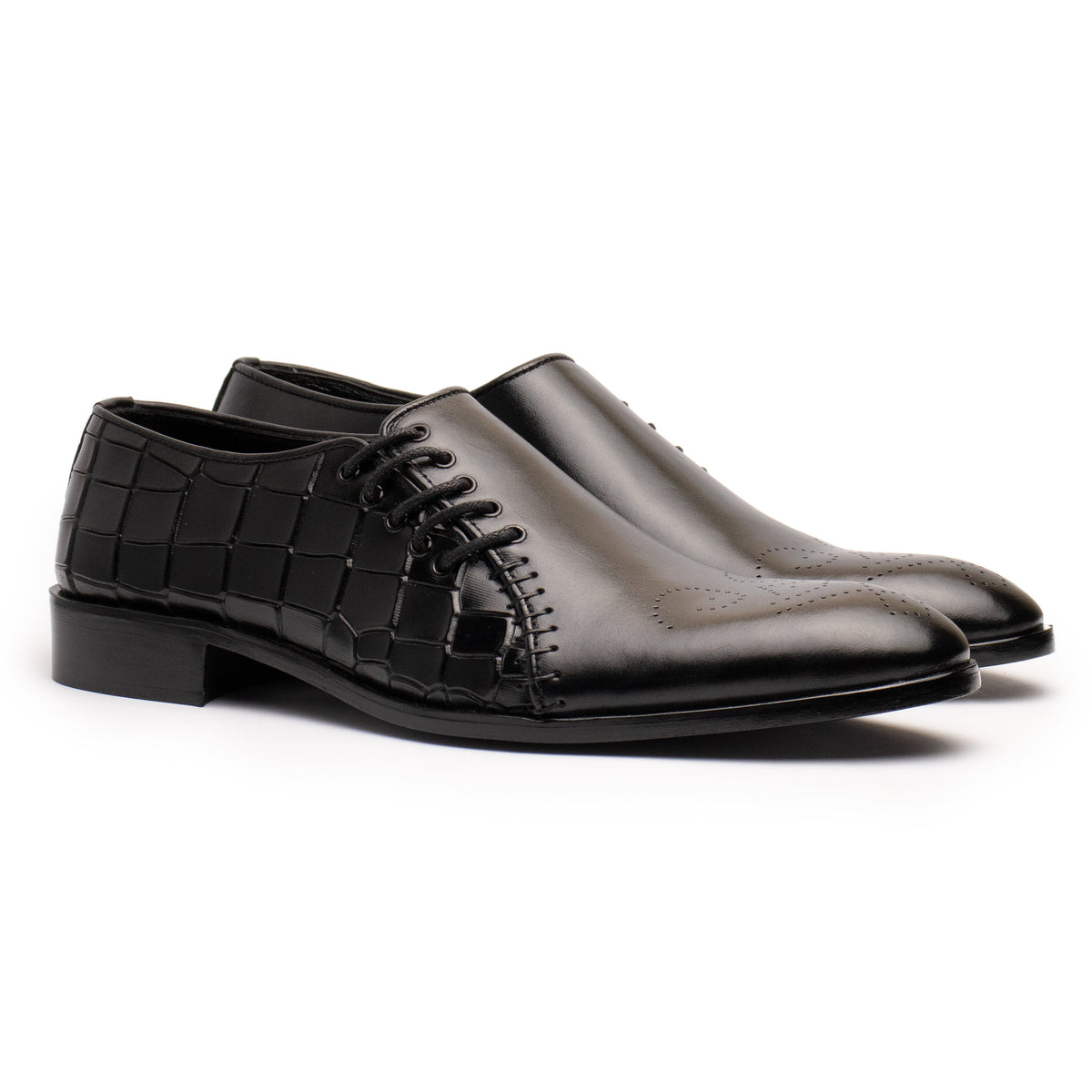 Side Lace up Black - Premium Shoes from royalstepshops - Just Rs.9000! Shop now at ROYAL STEP