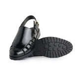 Strap Sandal blk - Premium sandal from ROYAL STEP - Just Rs.9000! Shop now at ROYAL STEP