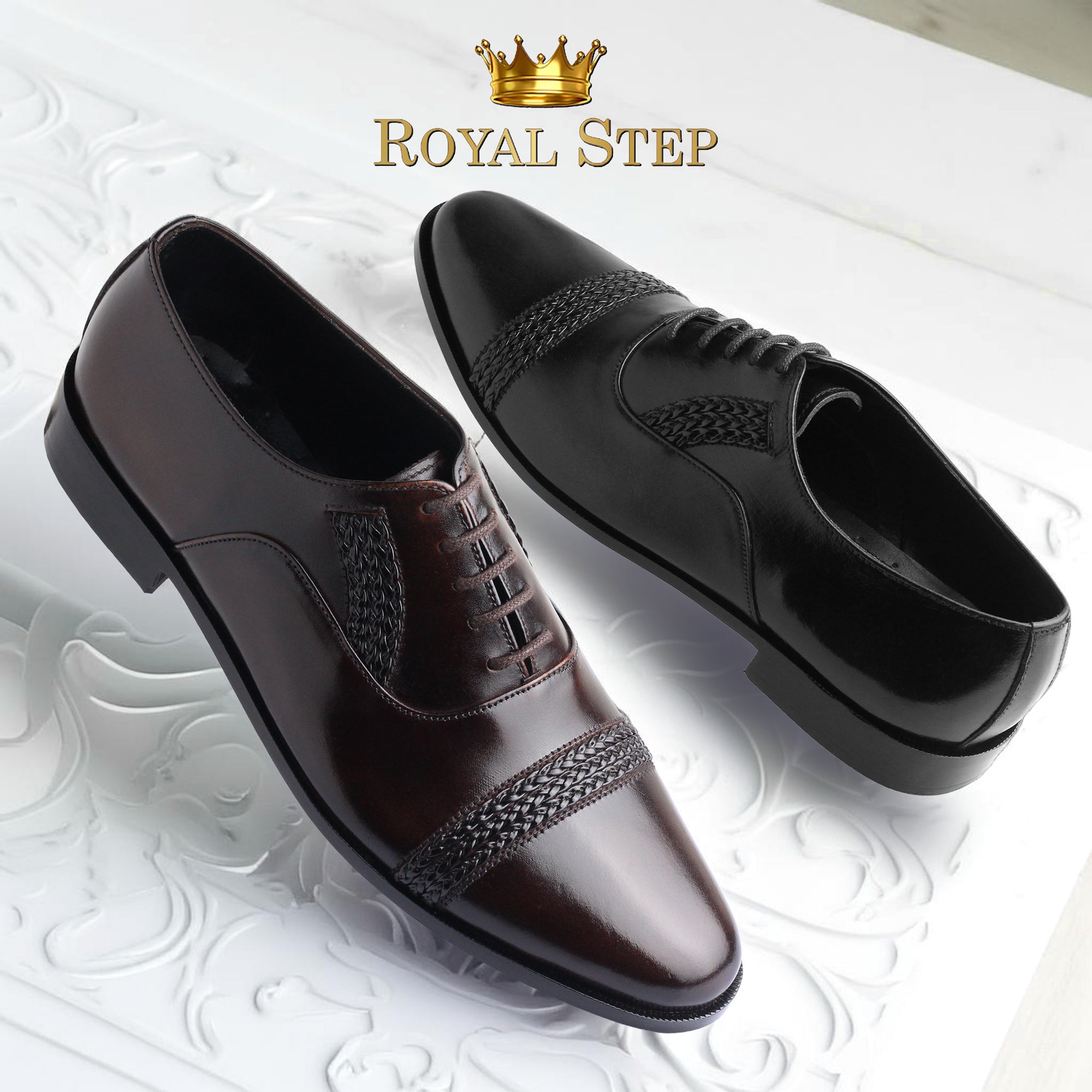 Royal D Oxford - Premium SHOES from ROYAL STEP - Just Rs.8999! Shop now at ROYAL STEP