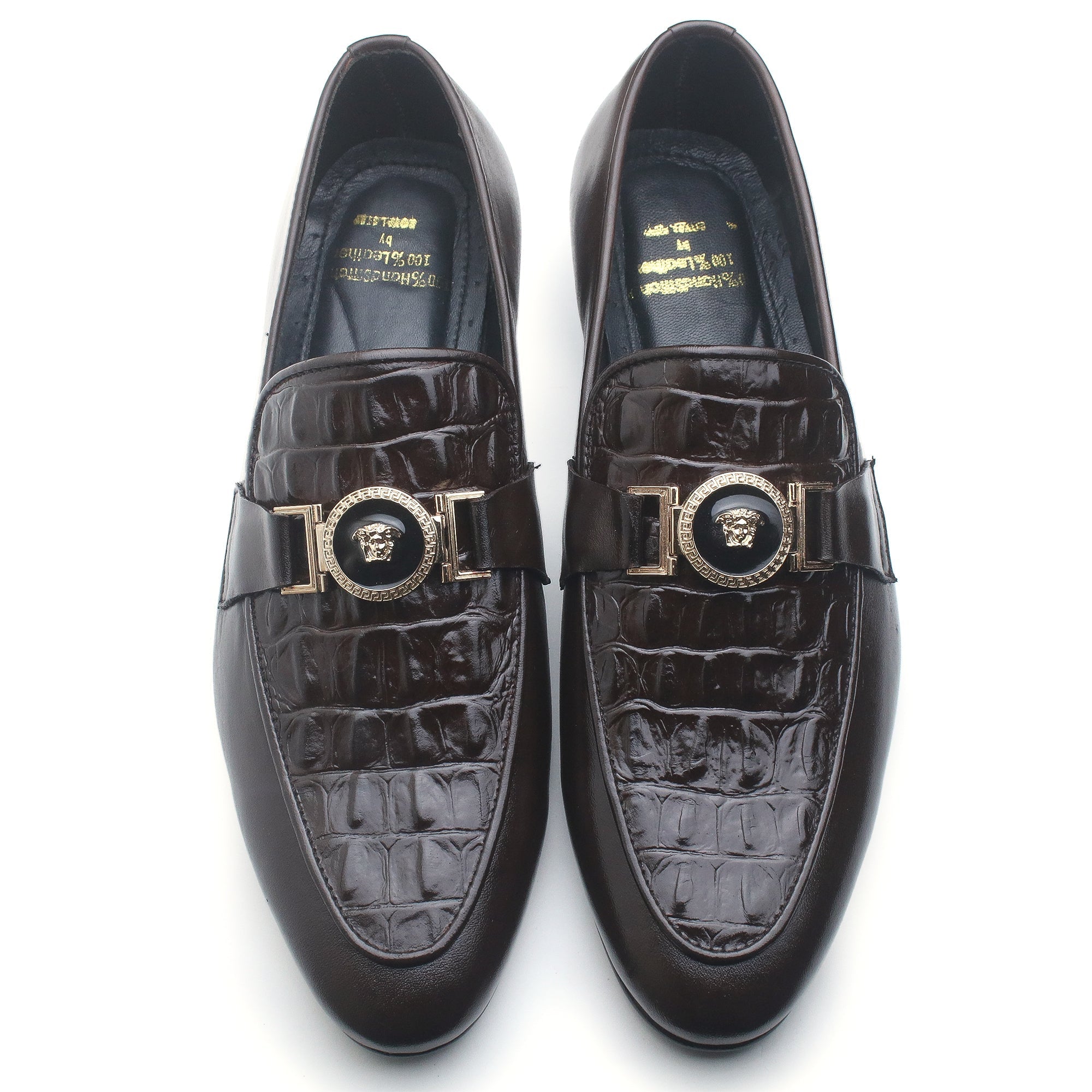 V Ajgar Brown - Premium Shoes from royalstepshops - Just Rs.8400! Shop now at ROYAL STEP