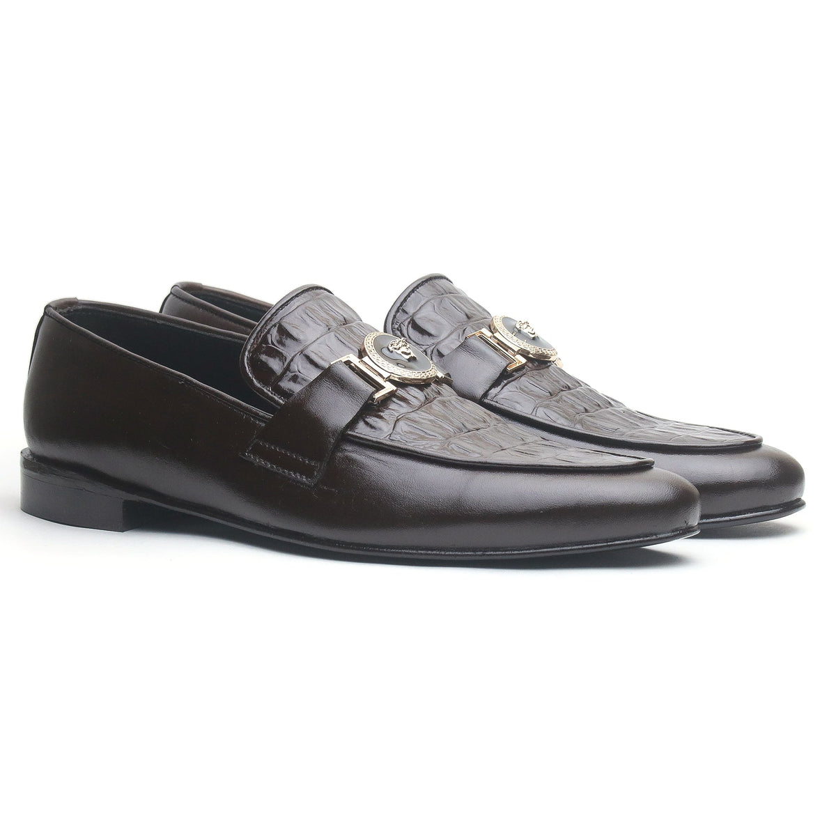 V Ajgar Brown - Premium Shoes from royalstepshops - Just Rs.8250! Shop now at ROYAL STEP