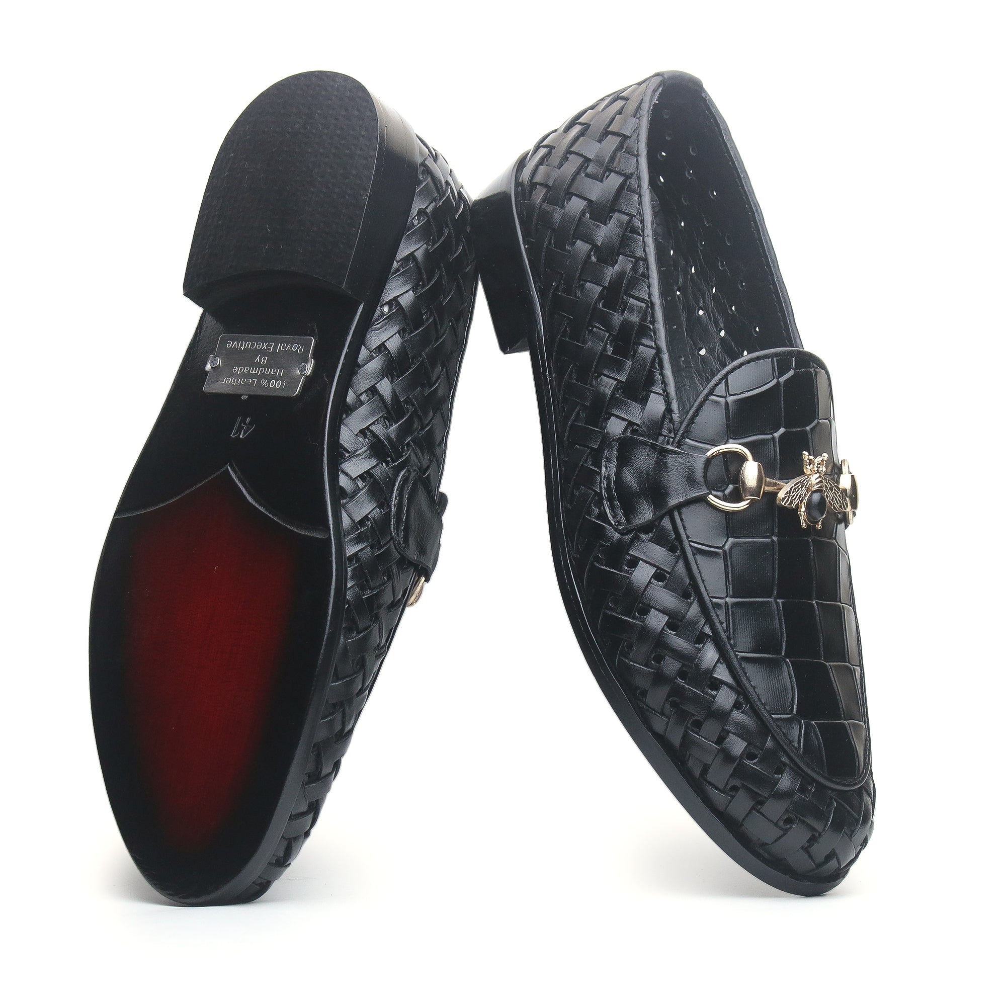 Royal Bee Clone Black - Premium Shoes from royalstepshops - Just Rs.9000! Shop now at ROYAL STEP