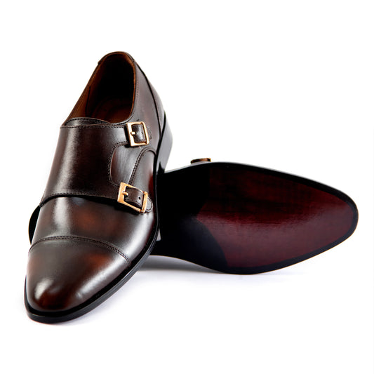 Patina Monk - Premium Shoes from ROYAL STEP - Just Rs.9000! Shop now at ROYAL STEP