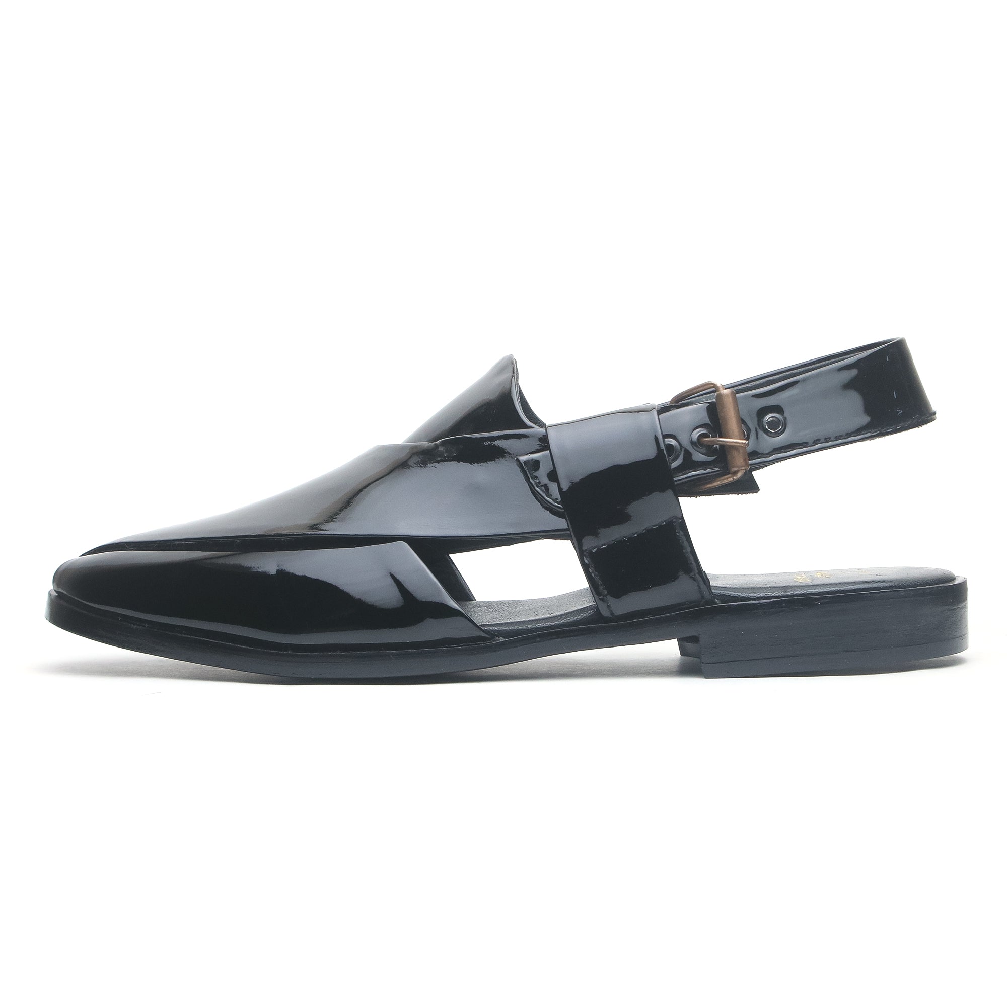 Royal Patent Chappal Black - Premium Sandals from royalstepshops - Just Rs.7200! Shop now at ROYAL STEP