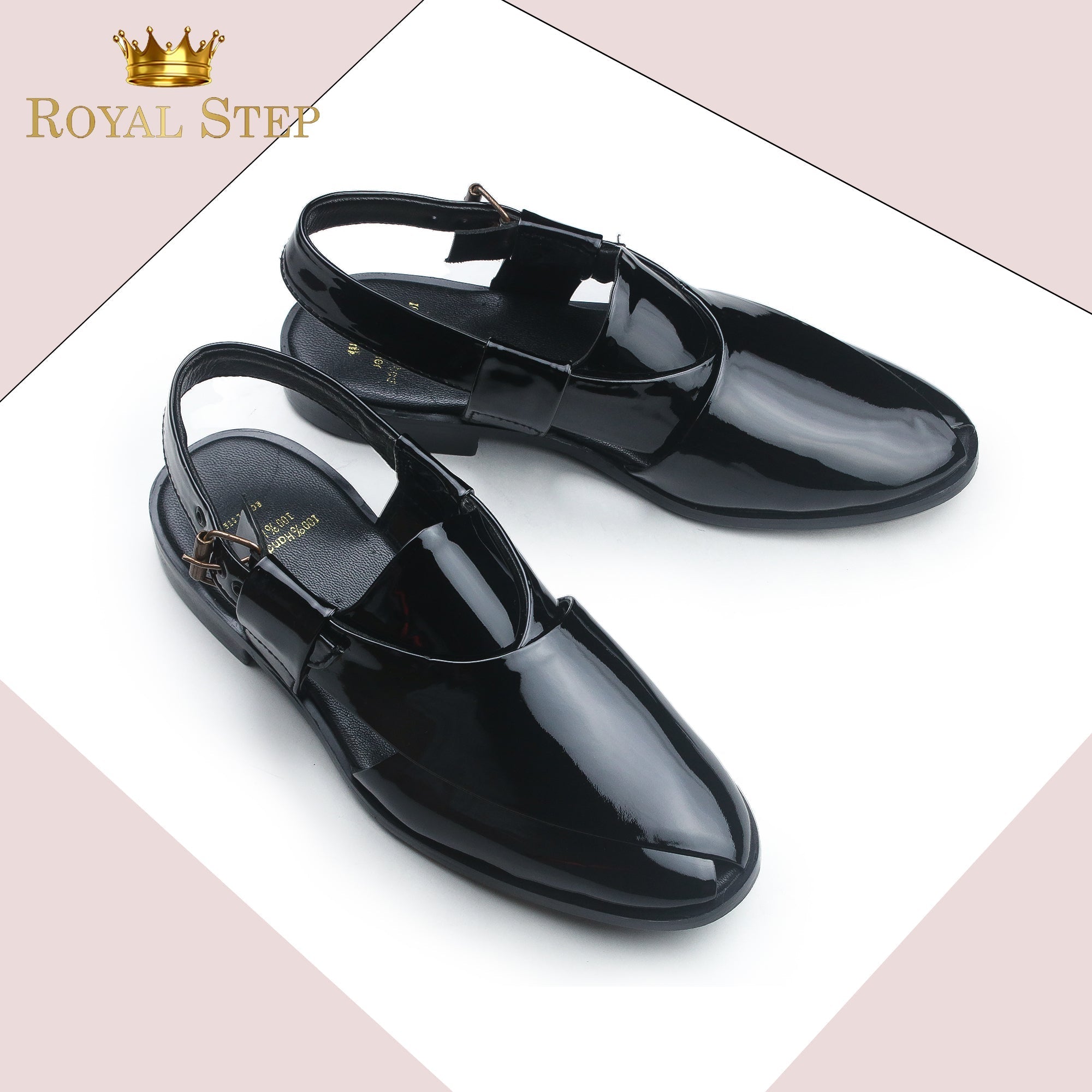 Royal Patent Chappal Black - Premium Sandals from royalstepshops - Just Rs.7200! Shop now at ROYAL STEP