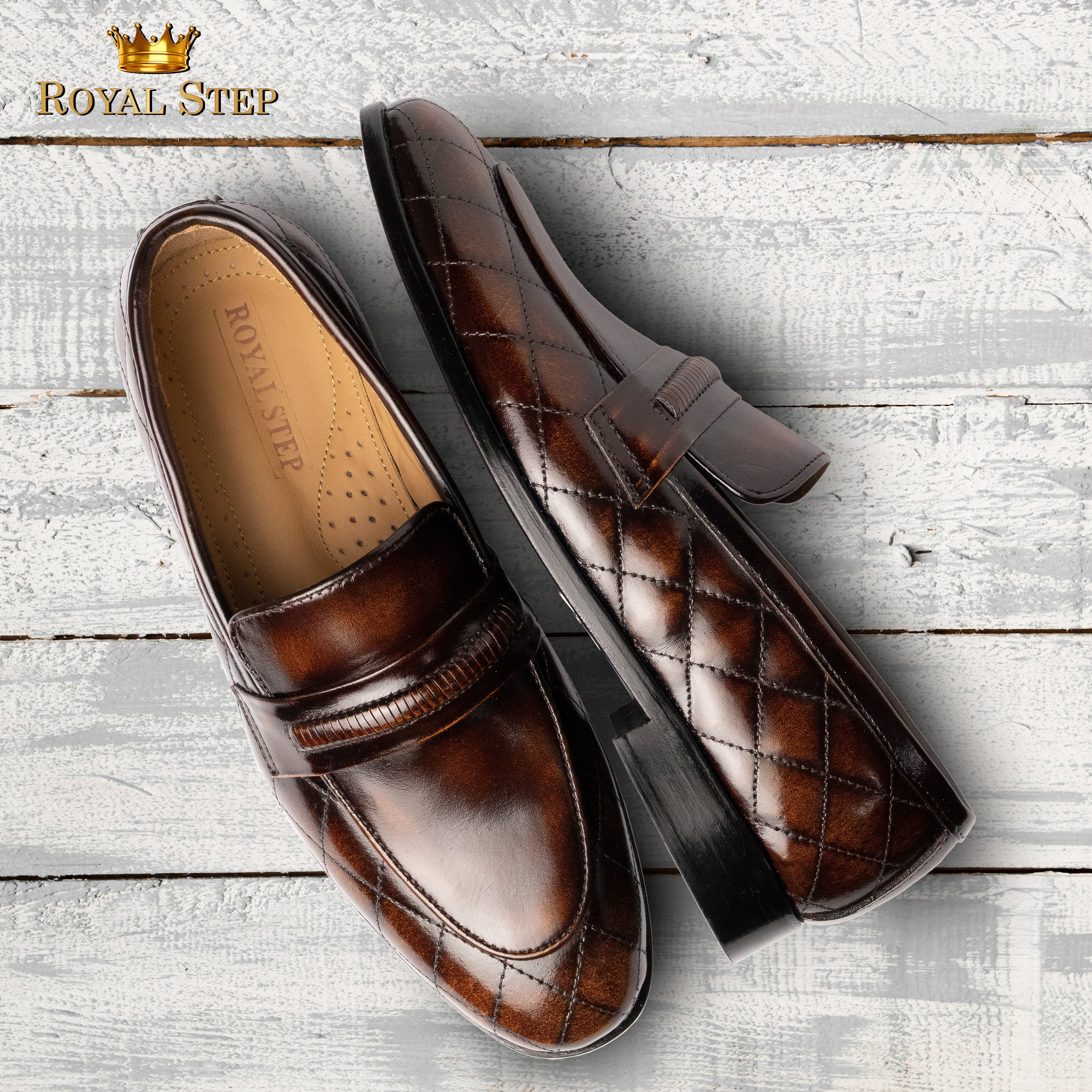 Stitch Penny Patina - Premium Shoes from royalstepshops - Just Rs.9000! Shop now at ROYAL STEP