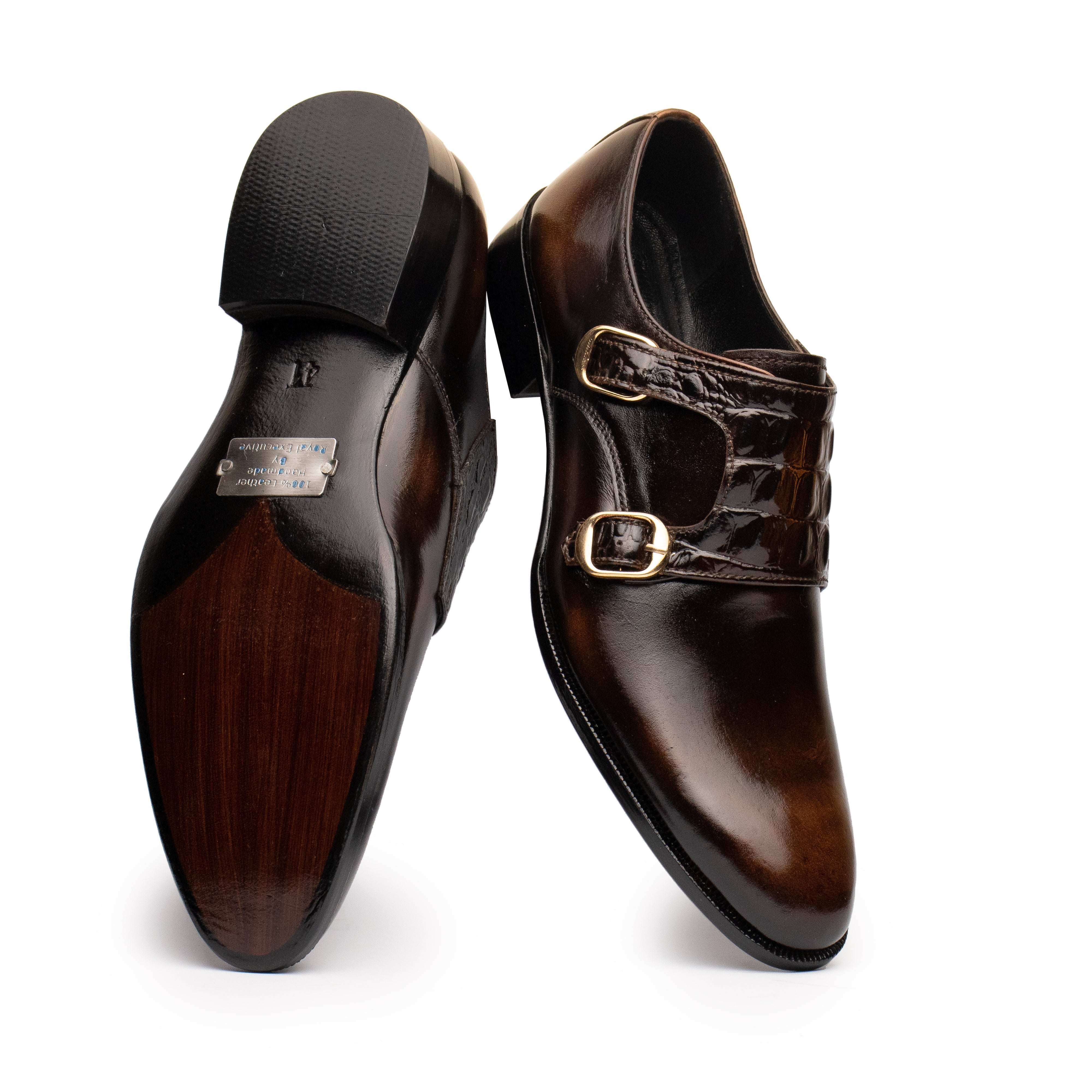 Double Monk Crx - Premium Shoes from royalstepshops - Just Rs.9000! Shop now at ROYAL STEP