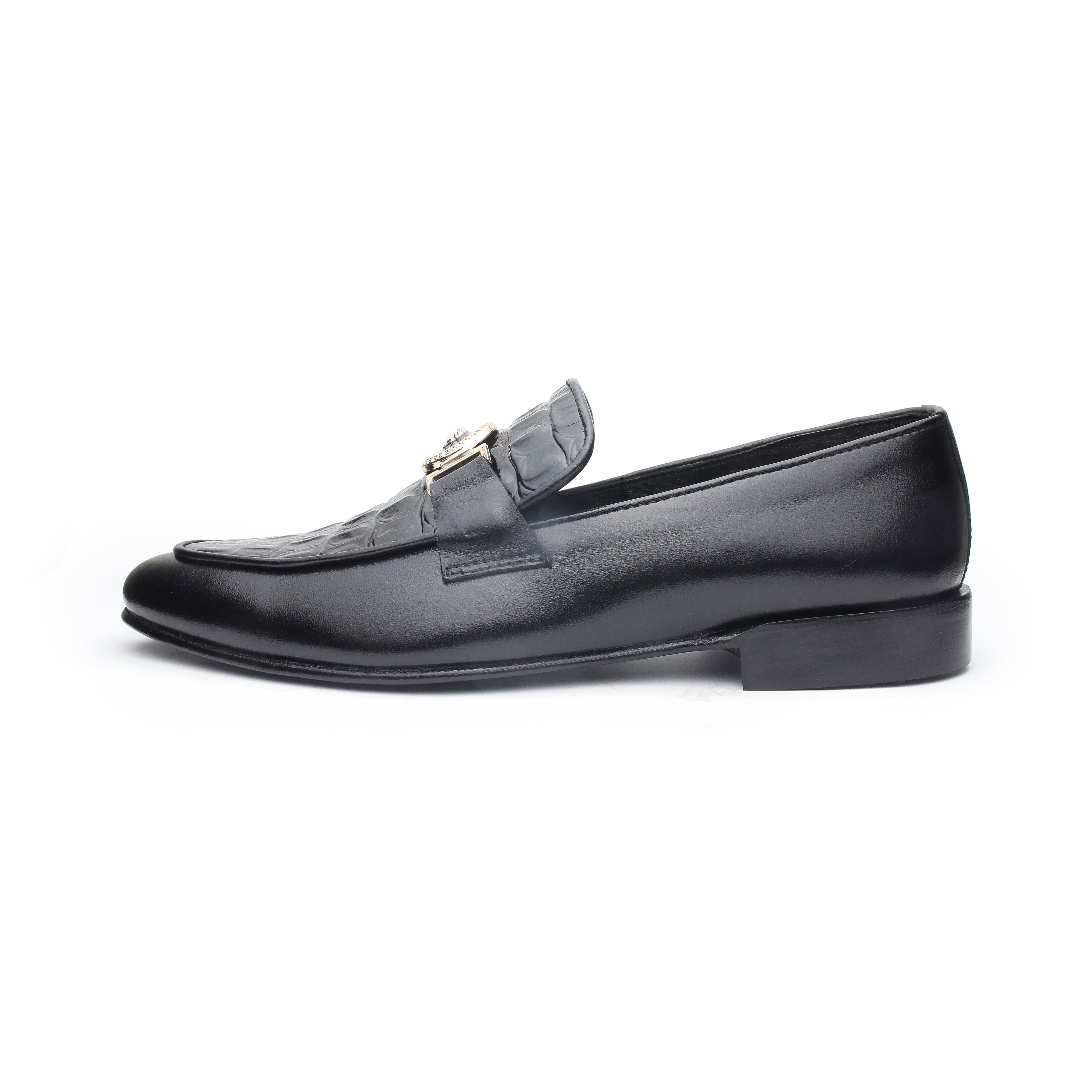 V Ajgar Black - Premium Shoes from royalstepshops - Just Rs.8250! Shop now at ROYAL STEP